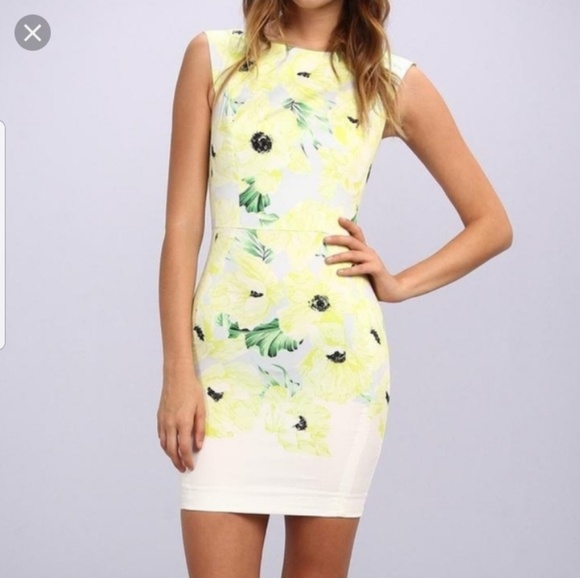 French Connection Poppy Flower Shift Dress-Size 4 - Picture 1 of 8